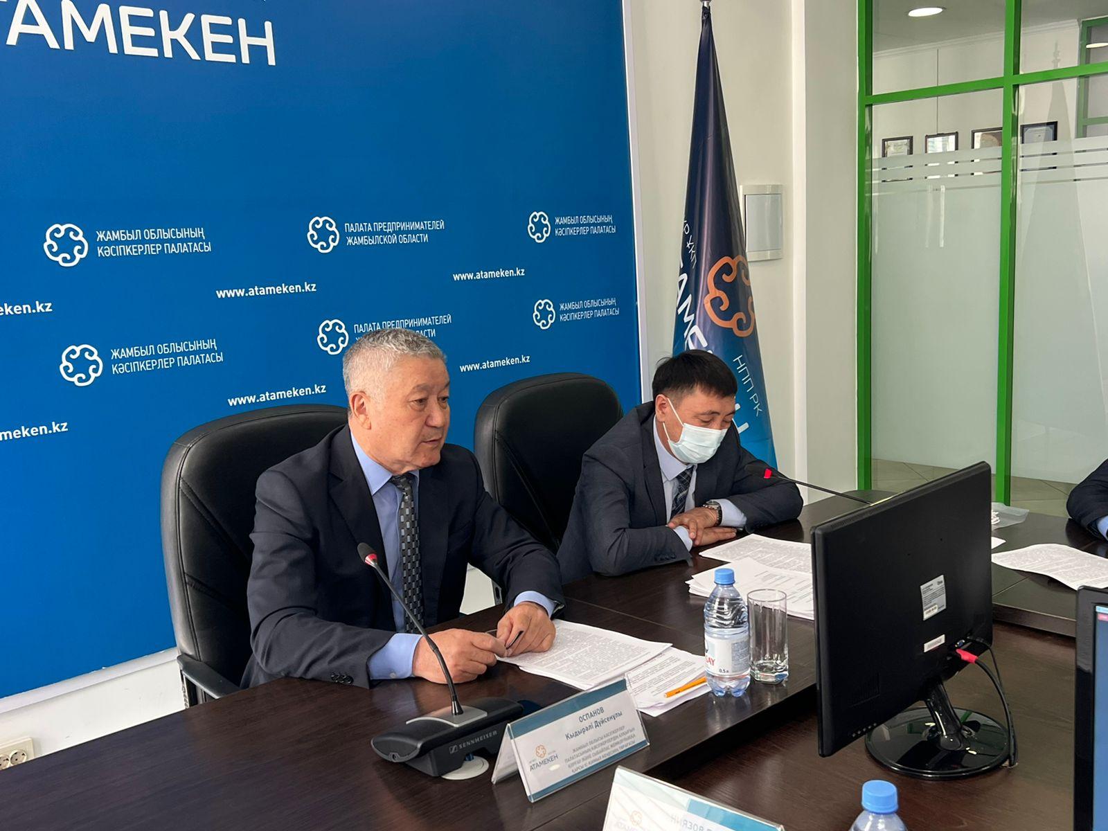 К изменениям Водного кодекса привело обращение в НПП жамбылских предпринимателей  