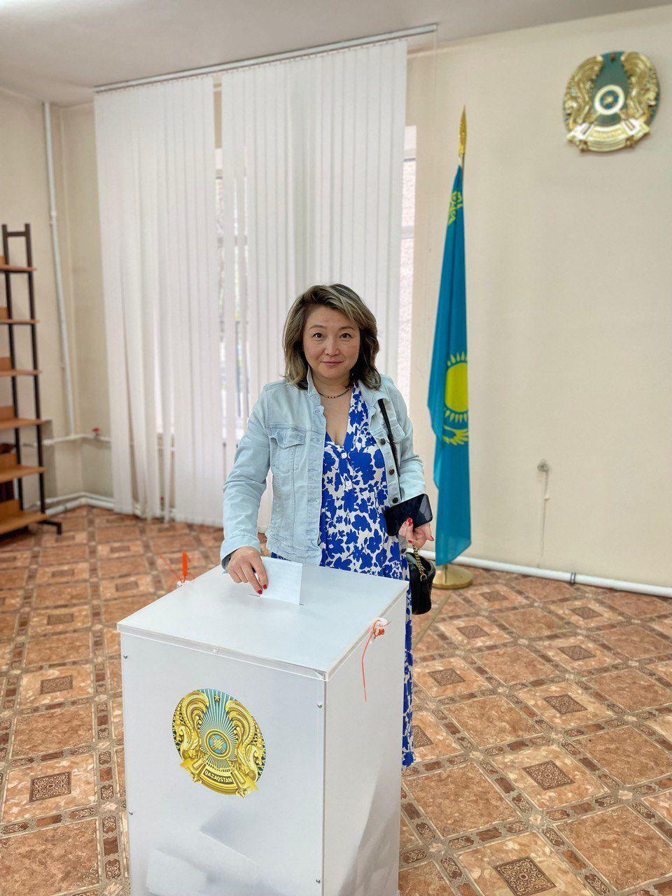 Коллектив Палаты предпринимателей Актюбинской области и члены Регсовета проголосовали за будущее Казахстана
