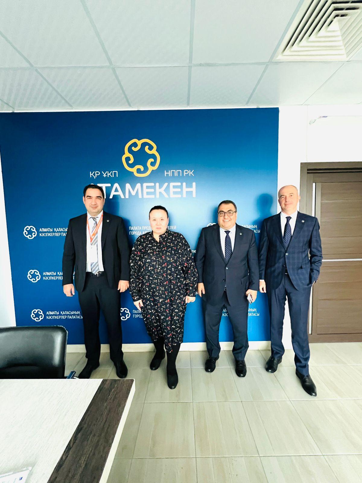 Бизнесмены Азербайджана посетили «Атамекен»