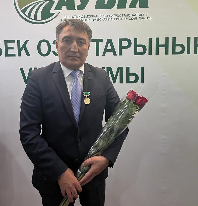 Государственной награды удостоен замдиректора Павлодарского «Атамекена»