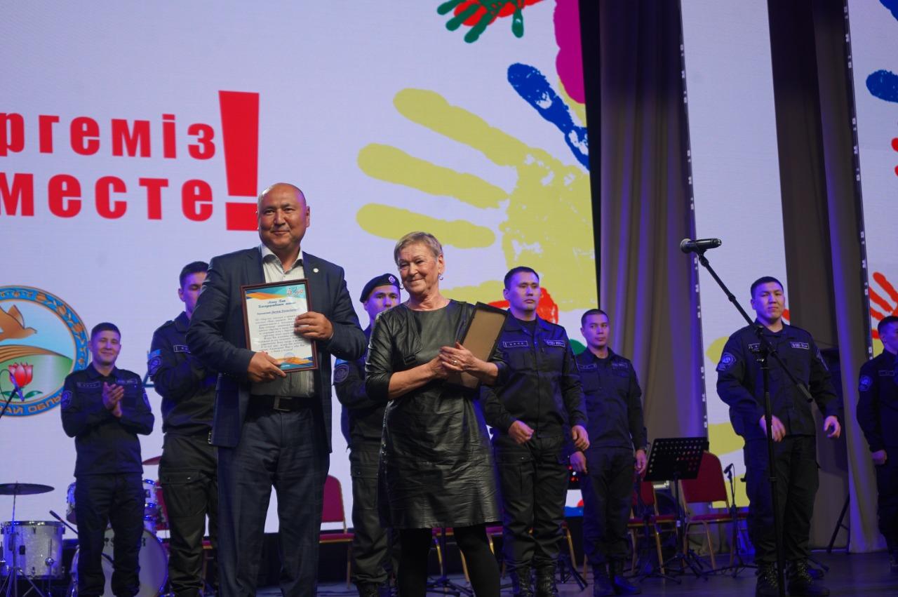 В Костанае     прошел детский благотворительный концерт  «Біз біргеміз»! 