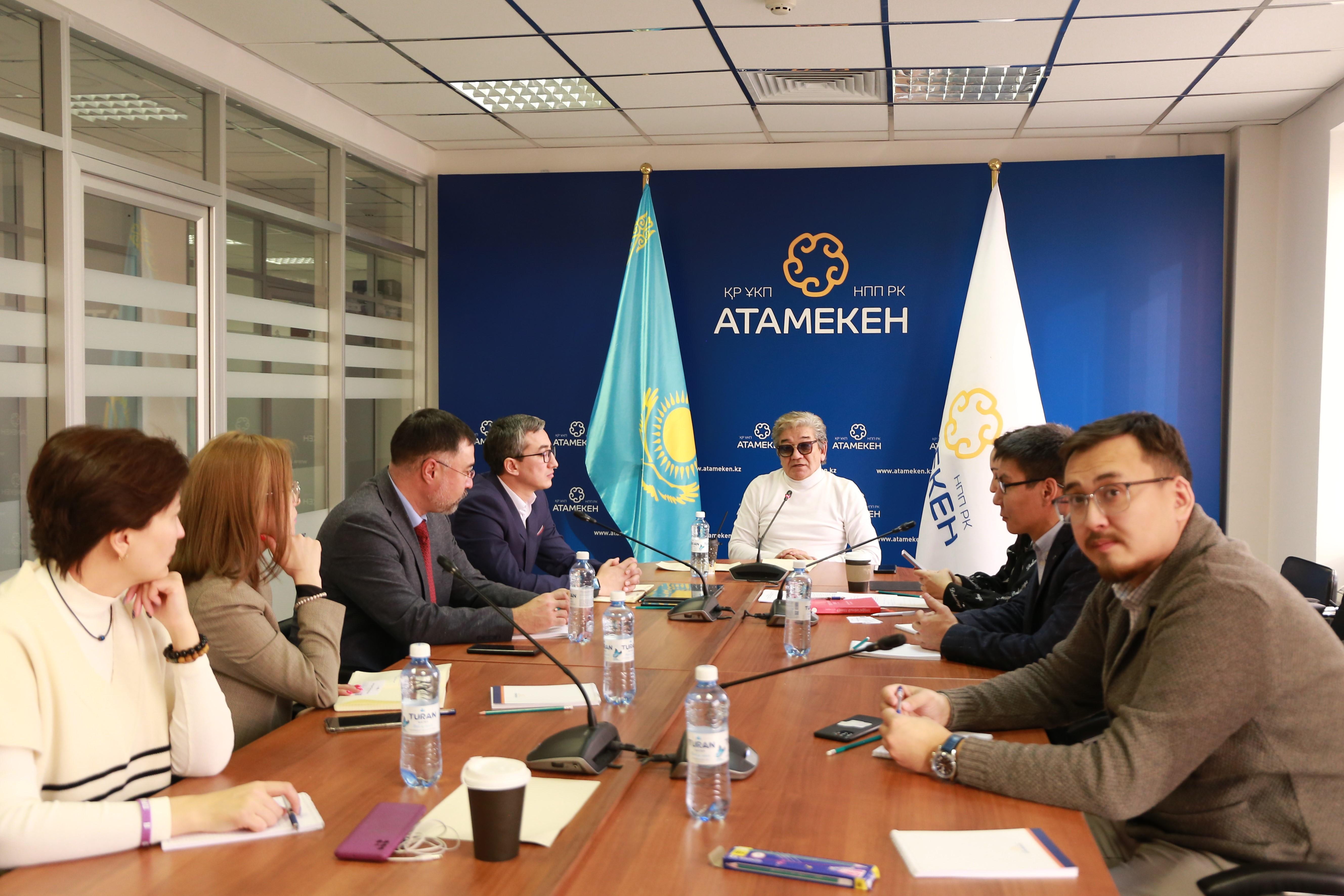 В НПП «Атамекен» создадут подкомитет  по развитию социального предпринимательства