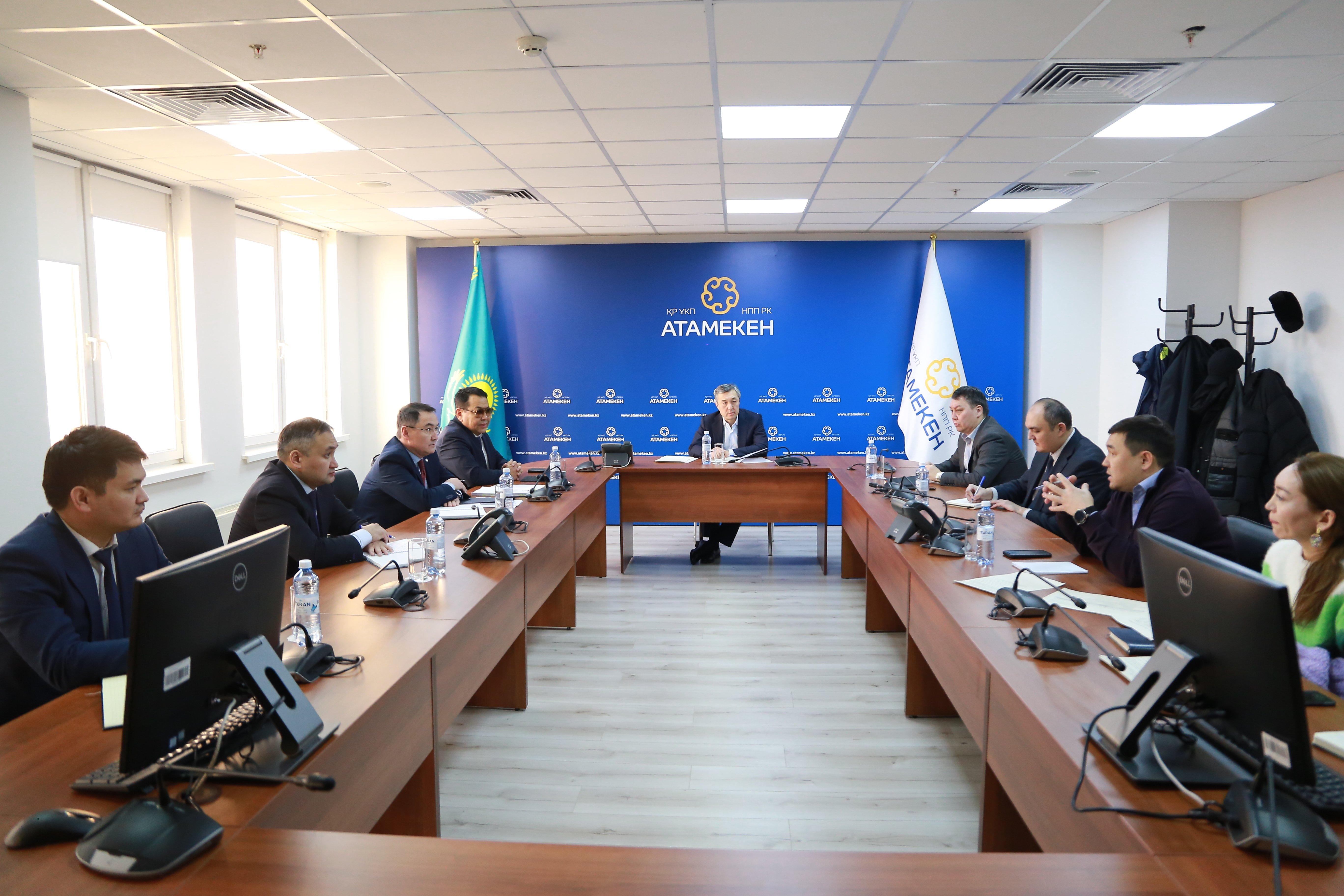 На площадке НПП состоялась встреча с АО «Samruk-Kazyna Construction» по реализации национального проекта «Комфортная школа»
