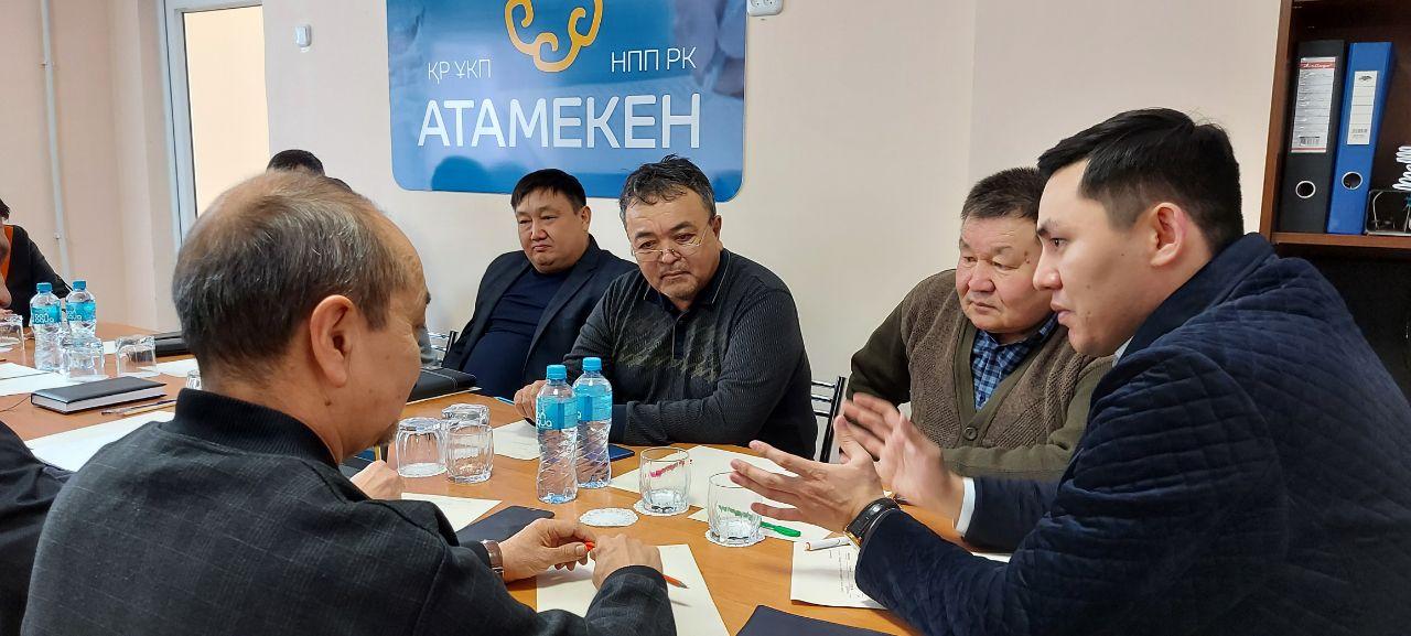 Сегодня на площадке РПП области Улытау состоялось заседание комитета  строительства, логистики и транспорта, с участием бизнес-сферы региона.