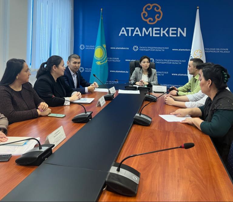 Встреча предпринимателей и санврачей прошла в павлодарском «Атамекене»