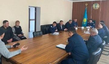 В Абайском районе прошло совещание по защите прав предпринимателей