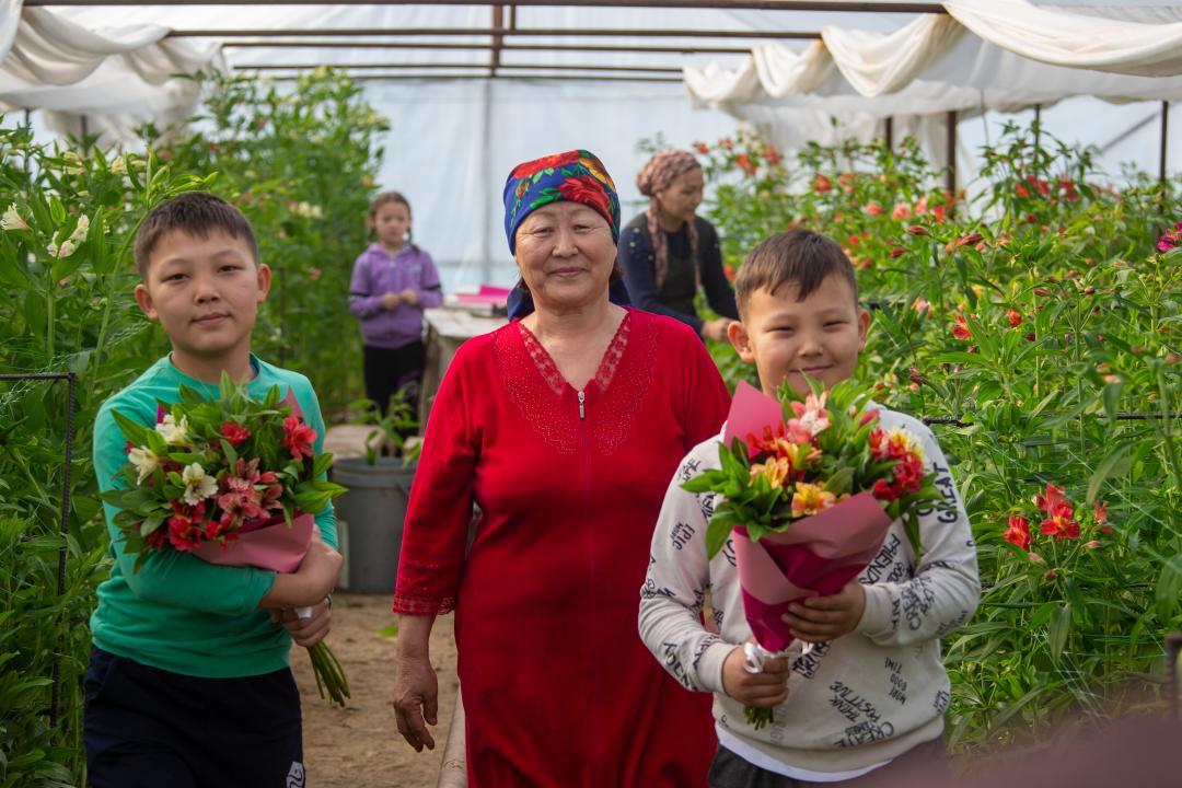 Экзотические цветы выращивают в Жетісу