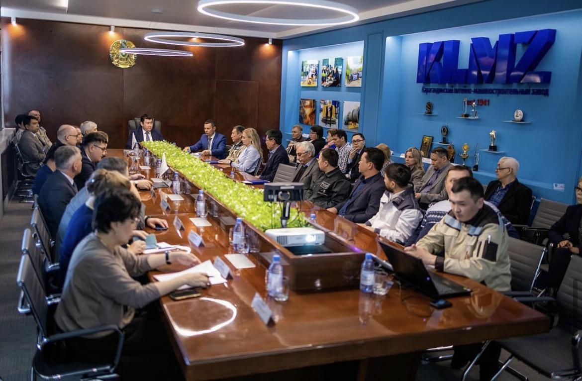 Проблемы подготовки кадров обсудили машиностроители Карагандинской области