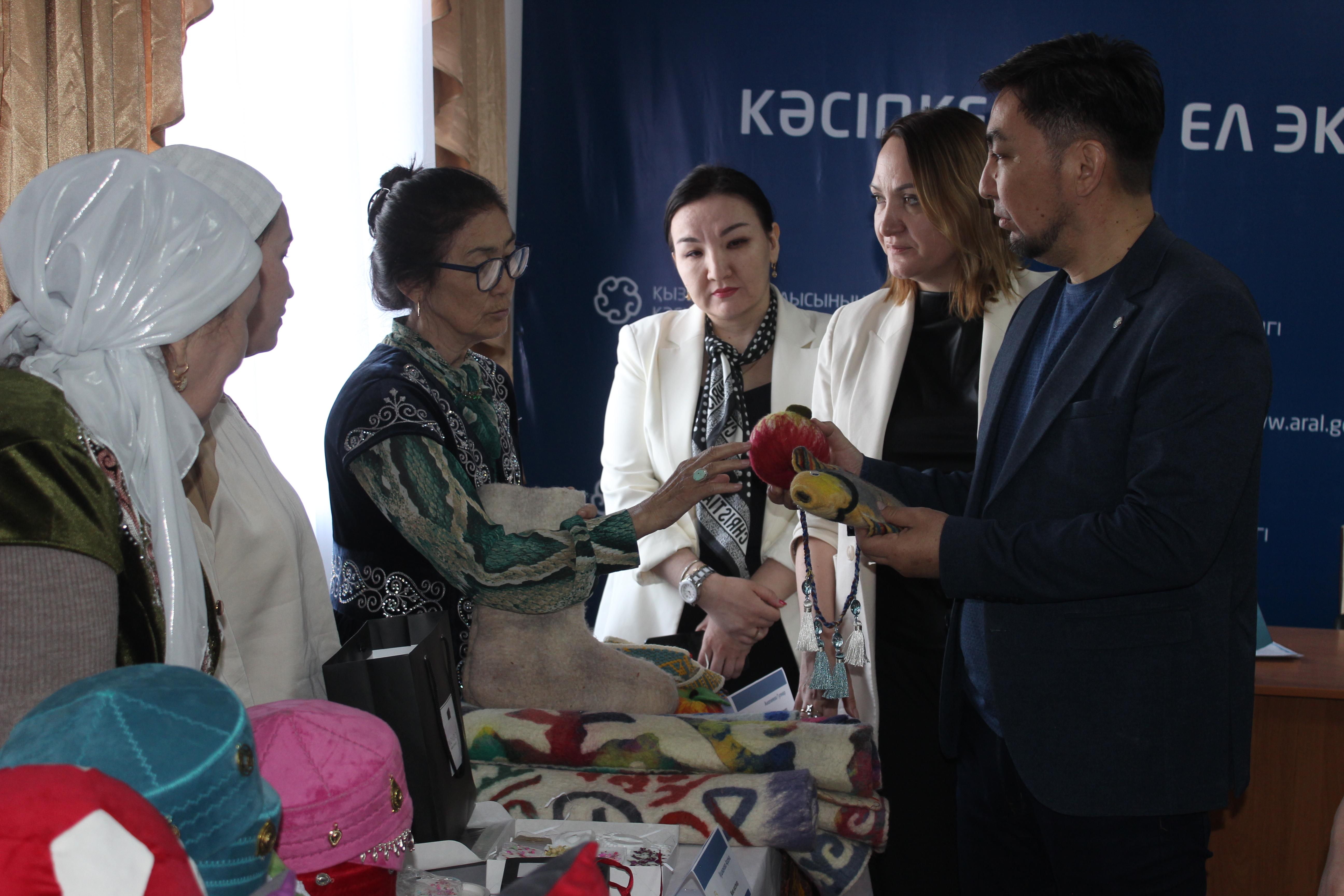  У предпринимателей Аральского района огромное желание участвовать в проекта «Одно село – один продукт» 
