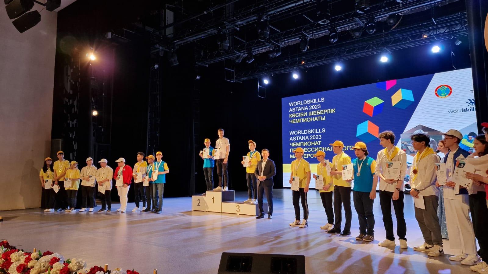 В Астане завершился городской чемпионат «Worldskills Astana-2023»