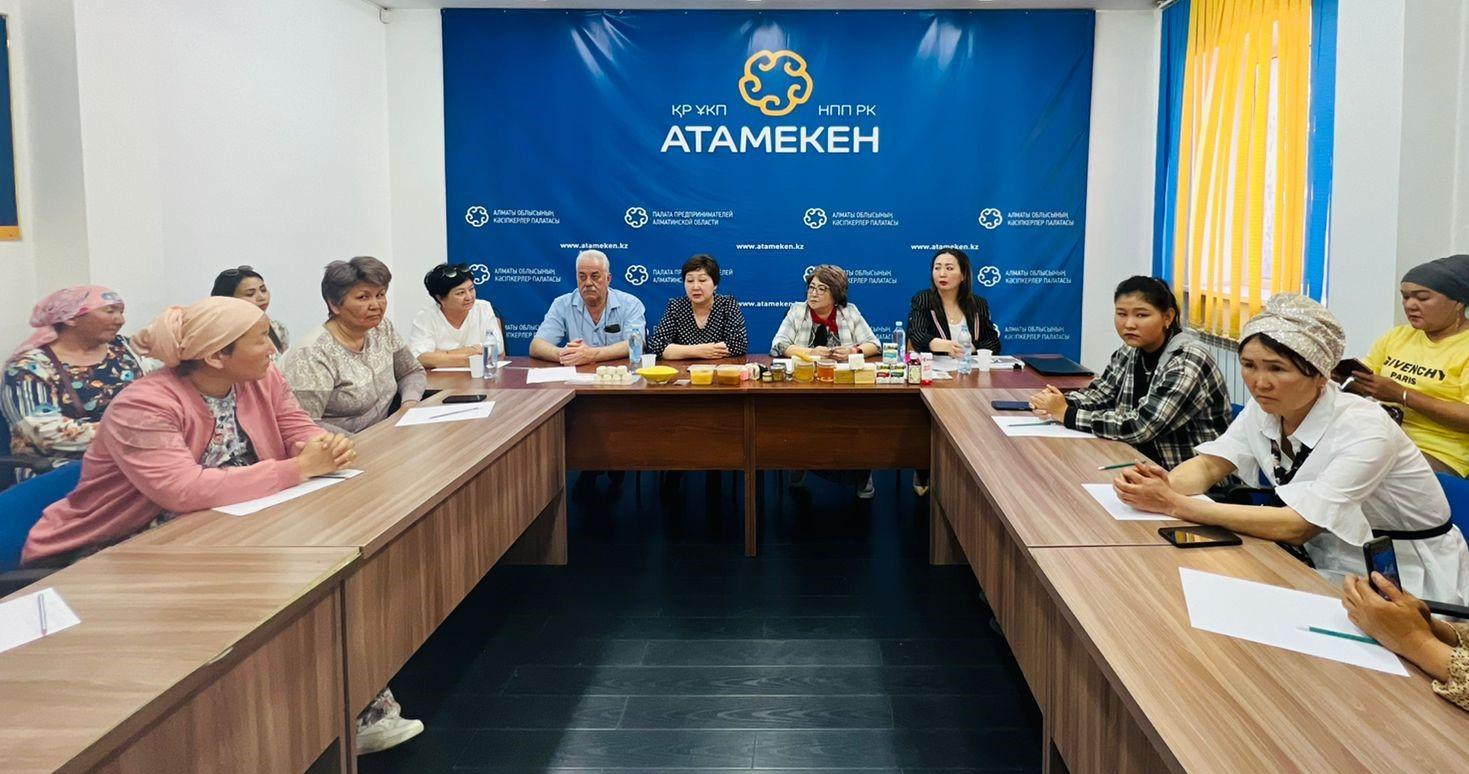 О проекте «Мен кәсіпкер» рассказали предпринимателям