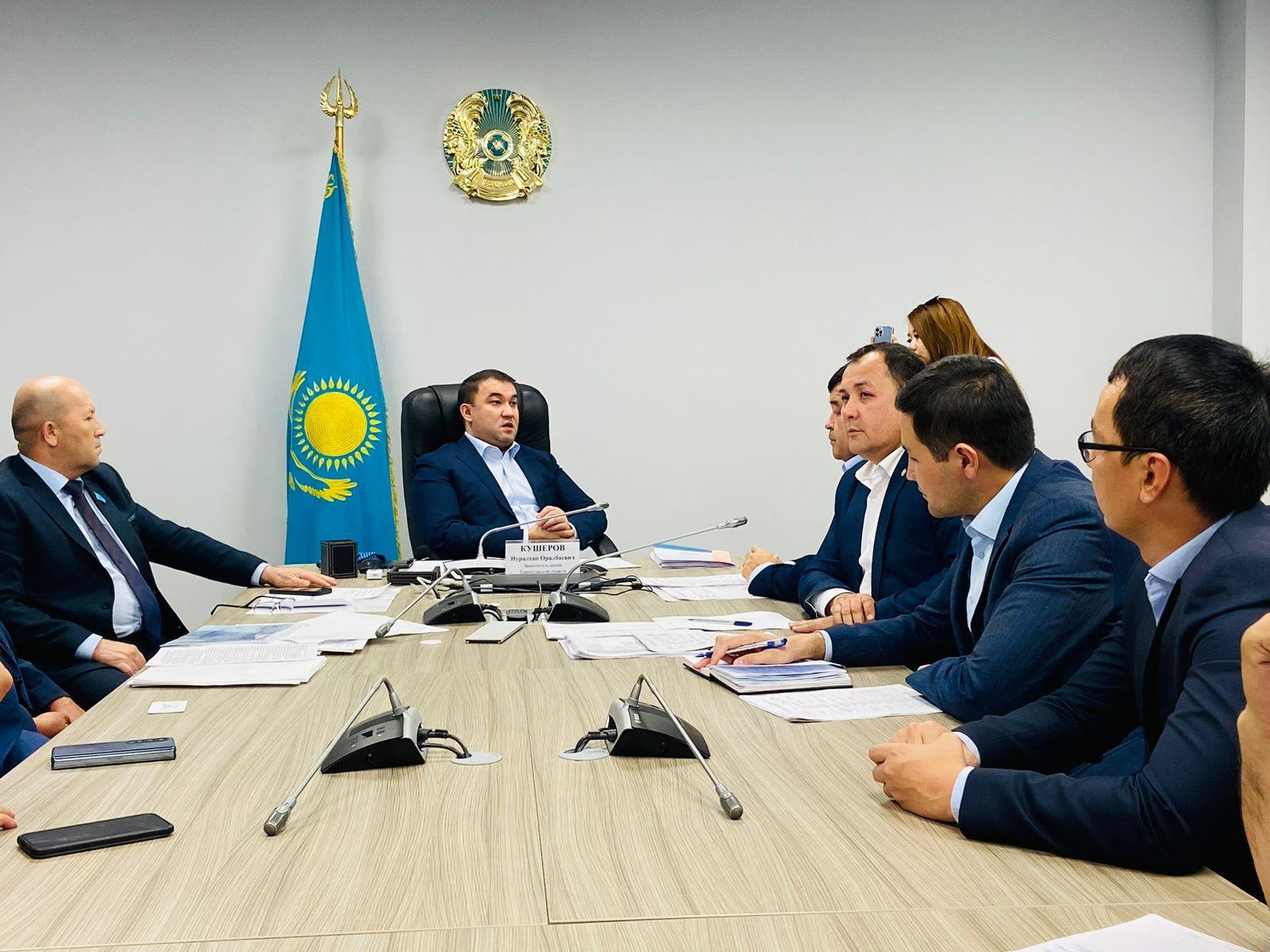 Облыс әкімінің орынбасары  Нұралхан Көшеров өңірдің бизнес өкілдерімен кездесті