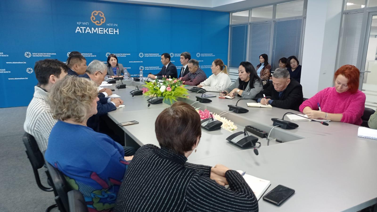 Палата предпринимателей ЗКО организовала разъяснение предстоящих нововведений в сфере налогообложения