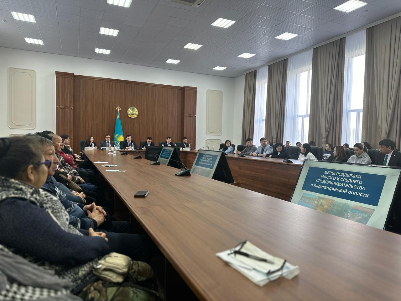 ПРОБЛЕМНЫЕ ВОПРОСЫ И МЕРЫ ПОДДЕРЖКИ БИЗНЕСА ОБСУДИЛИ В РЯДЕ РАЙОНОВ КАРАГАНДИНСКОЙ ОБЛАСТИ