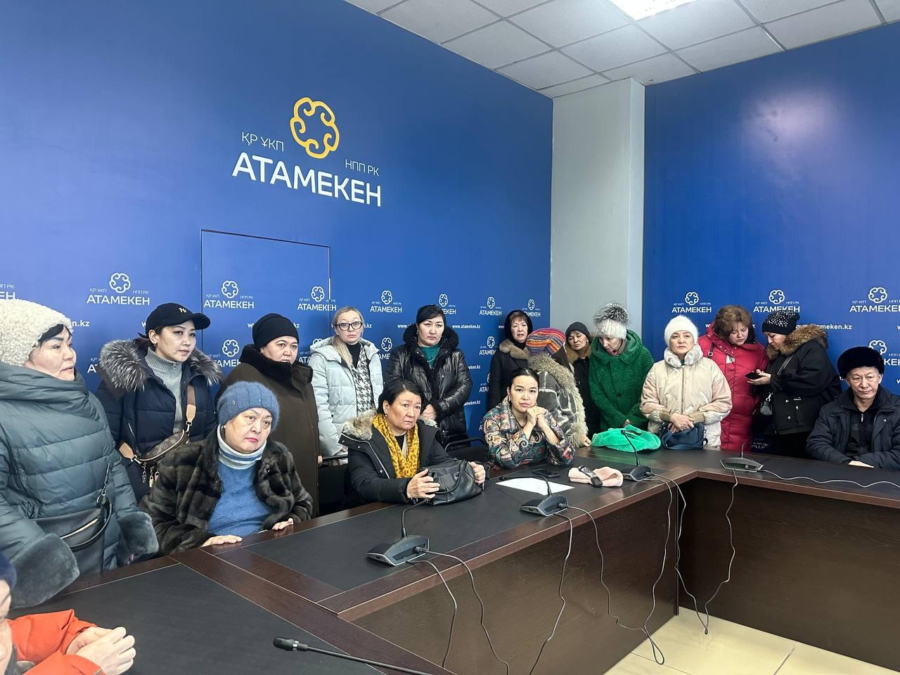 В РГП области Абай создан штаб пострадавшим предпринимателям ТЦ «Акшын»