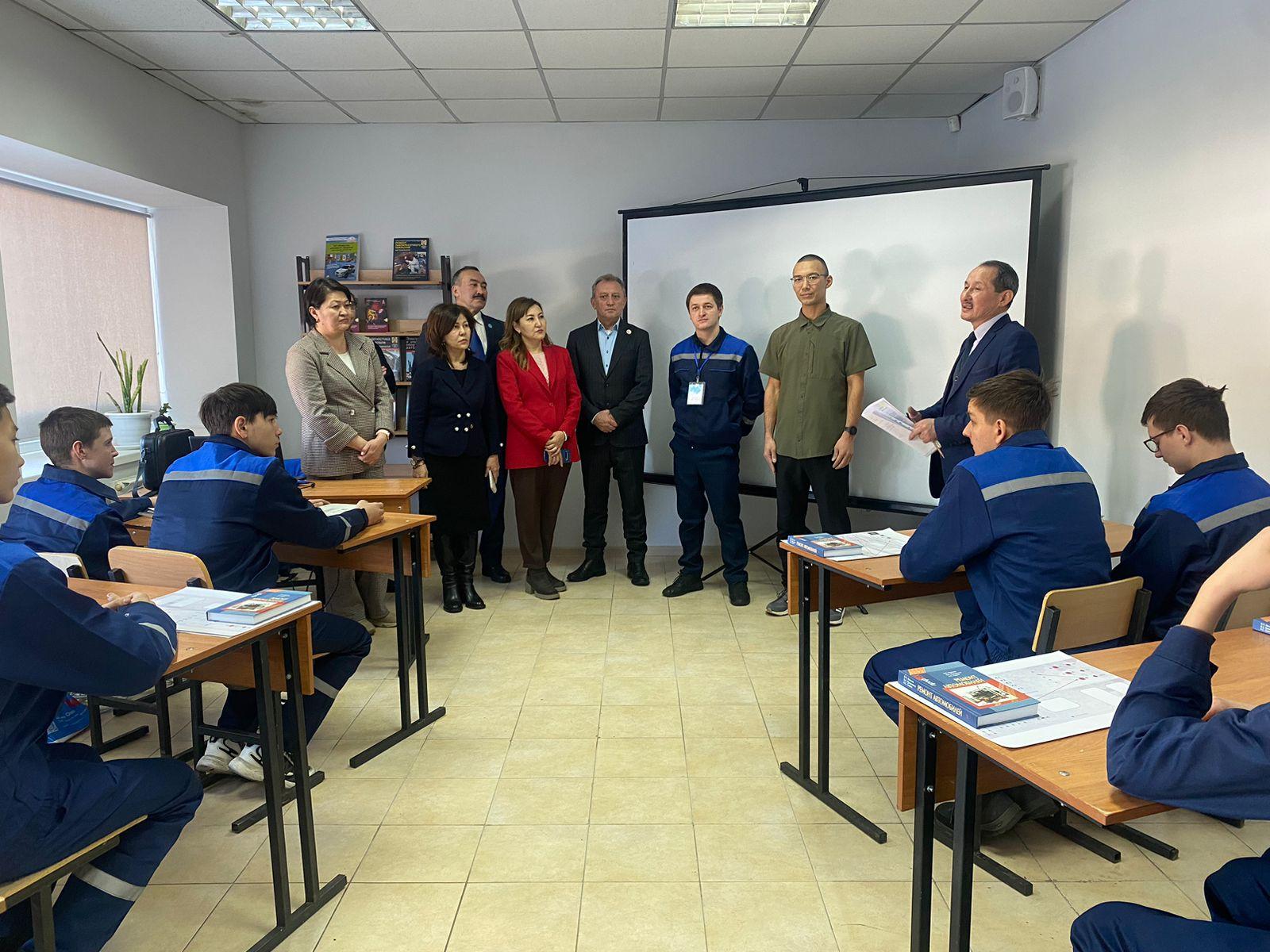 В Астане открыт первый учебный центр на предприятии