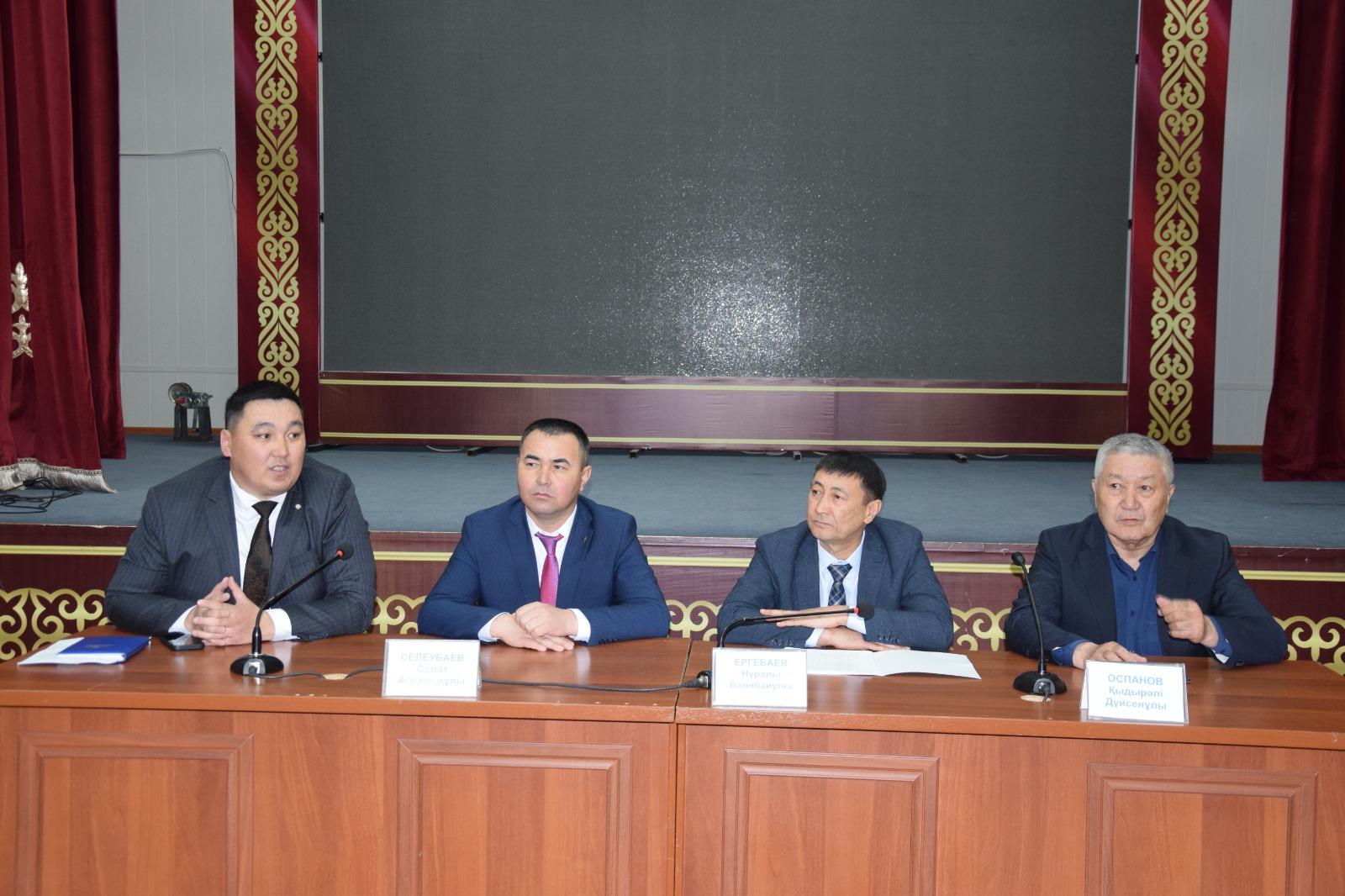  Байзақ және Жамбыл аудандары кәсіпкерлерімен кездесу өтті