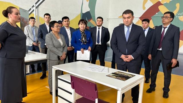 Выставка в рамках проекта «Комфортная школа» прошла в Туркестане