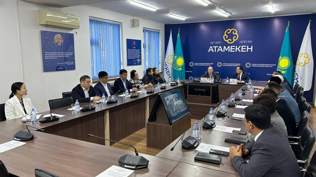 Предприниматели Туркестанской области перечисляют средства в фонд «Күшіміз бірлікте»