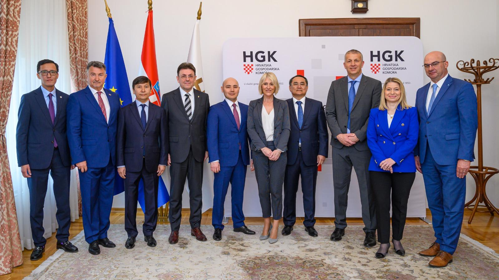 Внешнеторговая палата Казахстана укрепляет взаимовыгодное партнерство с Хорватской экономической палатой