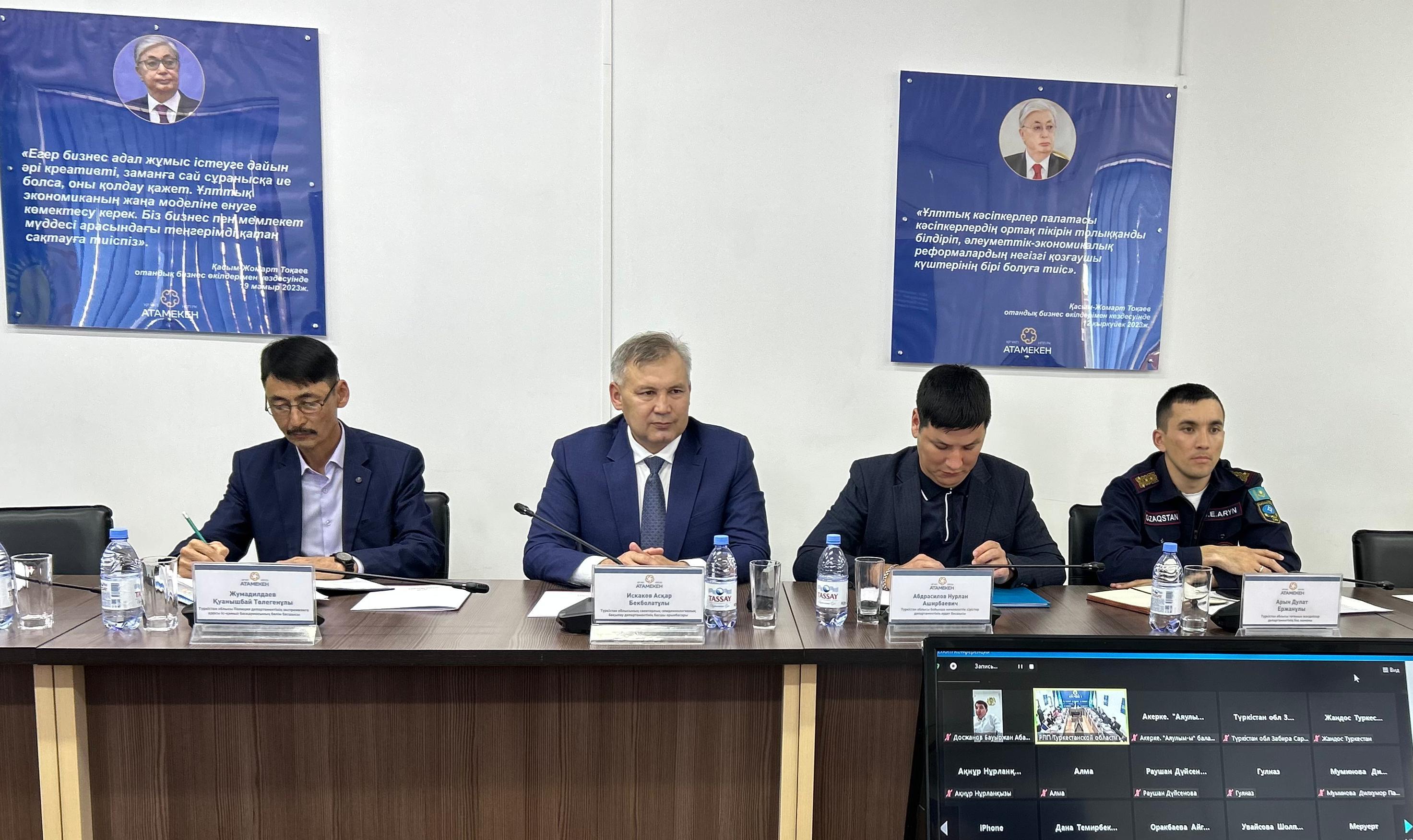 Түркістандық кәсіпкерлер тексеріс көбейгеніне көңілі толмайды