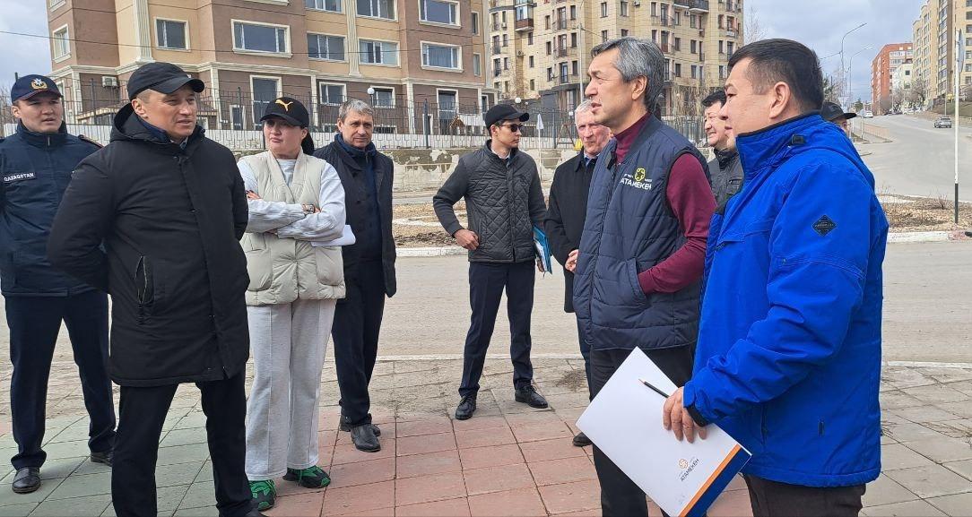 Председатель президиума НПП "Атамекен" Раимбек Баталов встретился с пострадавшим  бизнесом Костанайской области