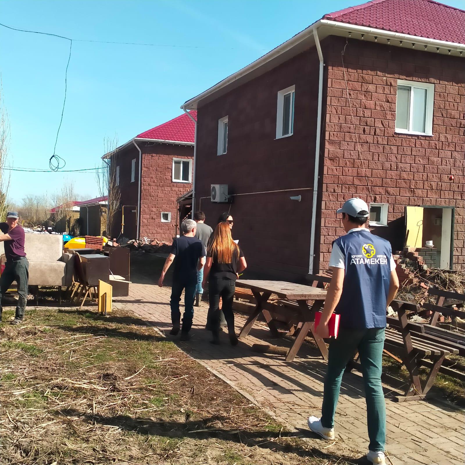 В Костанае комиссии начали оценивать ущерб от паводков, причиненный бизнесу