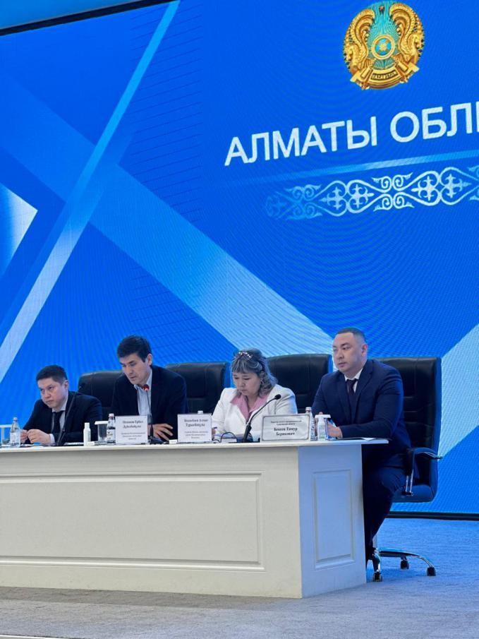 В Алматинской области состоялась встреча по внедрению системы маркировки и прослеживаемости лекарств с участием вице-министра здравоохранения Республики Казахстан Ербола Оспанова.