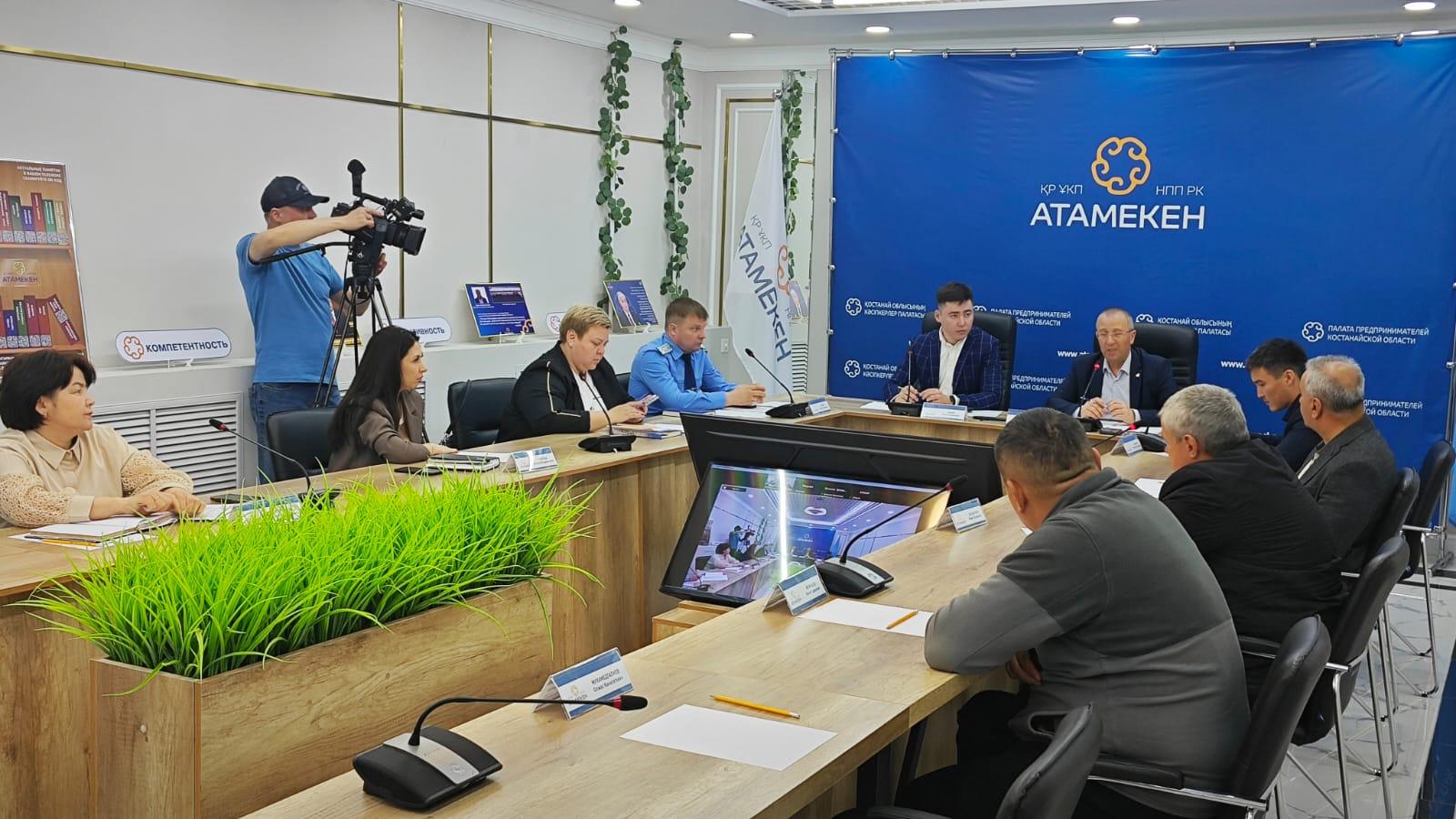 Вопрос, связанный  с возмещением ущерба от паводка, рассмотрели в Палате предпринимателей Костанайской области