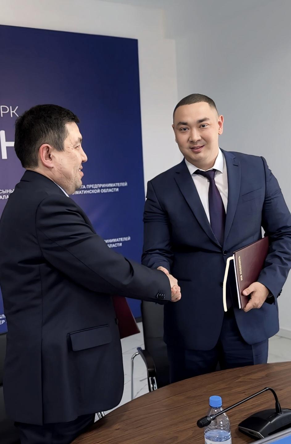 Палата предпринимателей Алматинской области и Департамент экономических расследований подписали меморандум о взаимном сотрудничестве 