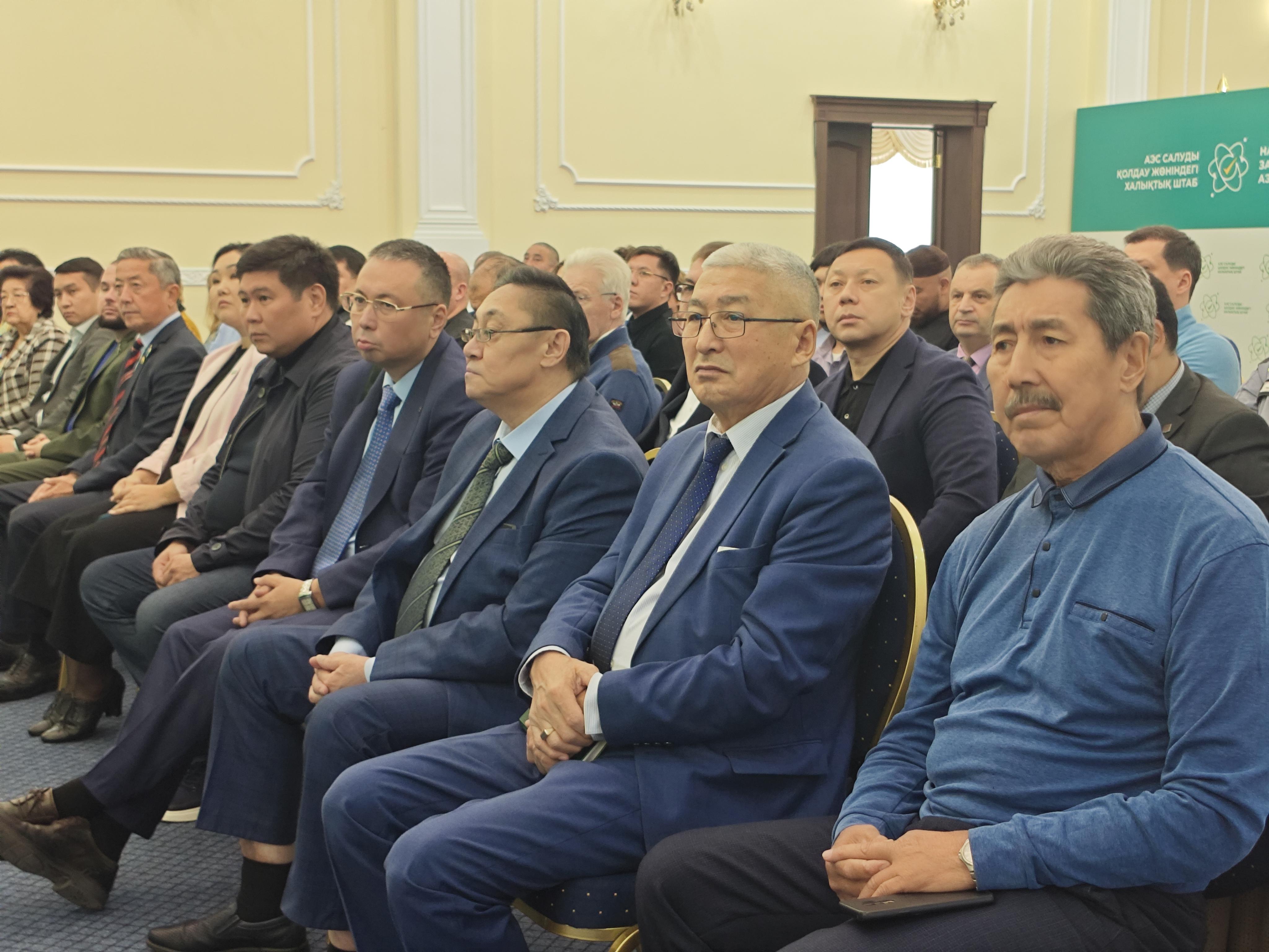 Павлодарский «Атамекен» продолжил свою активную работу в составе штаба за строительство АЭС в Казахстане