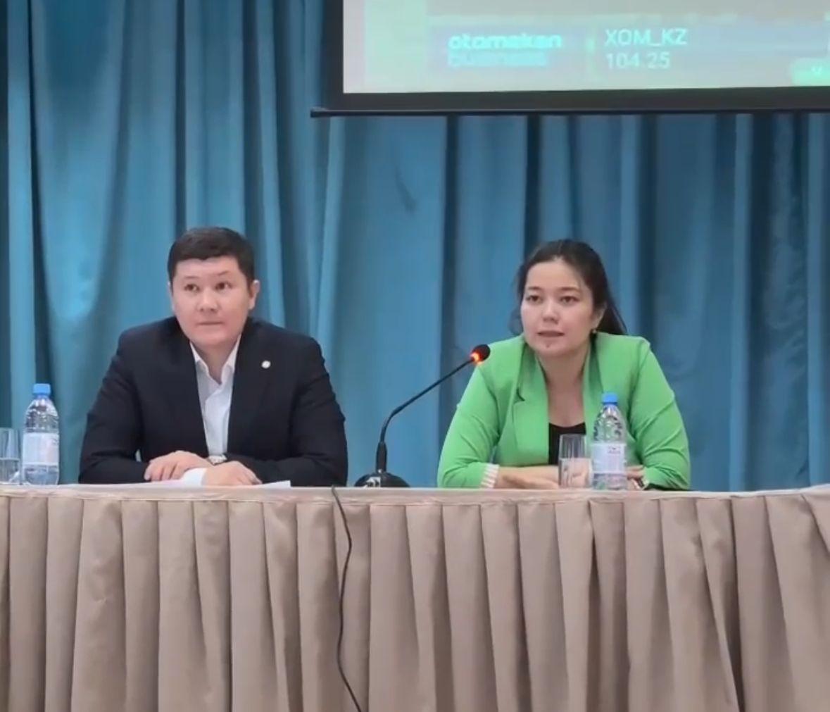 Встреча студентов и преподавателей с представителями Палаты предпринимателей г. Астаны 