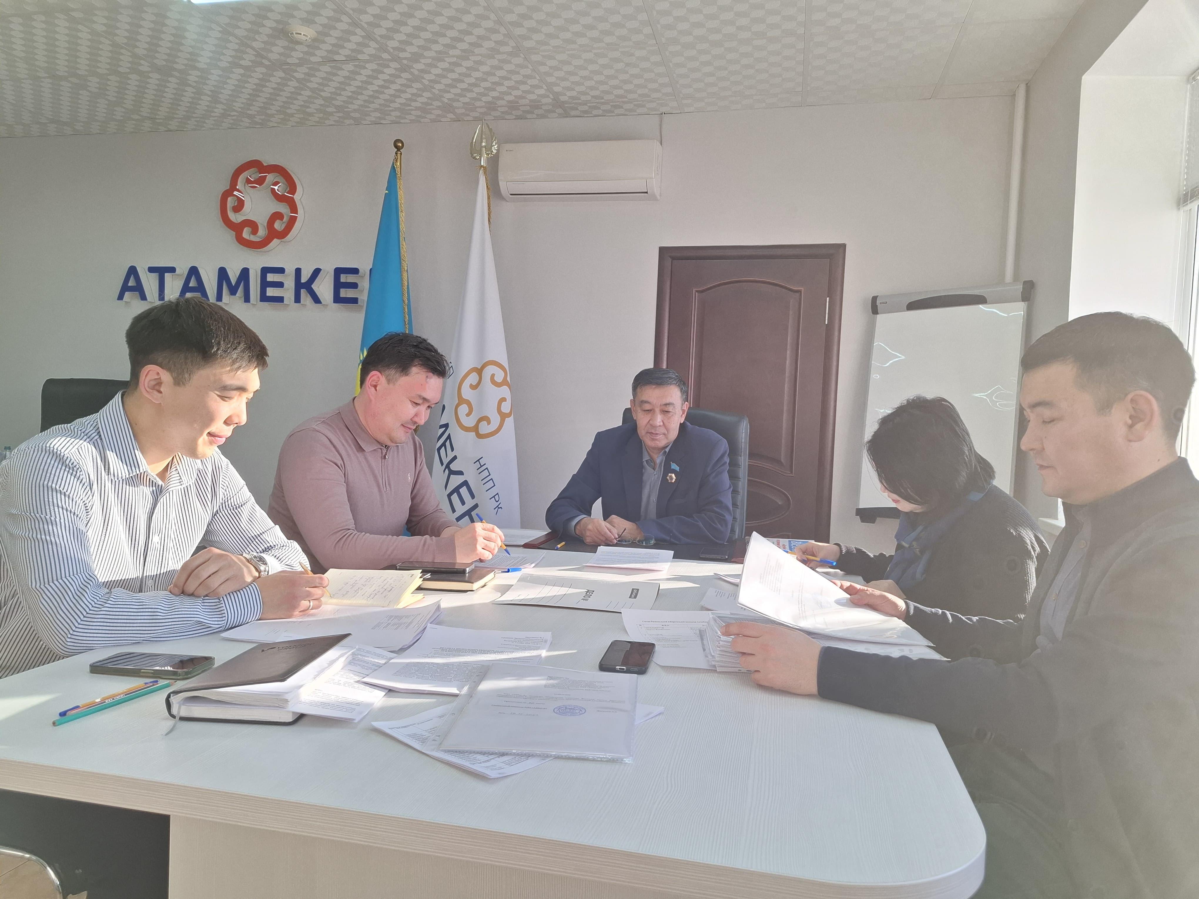 В Актюбинской области завершился прием заявок от кандидатов в члены Регионального совета