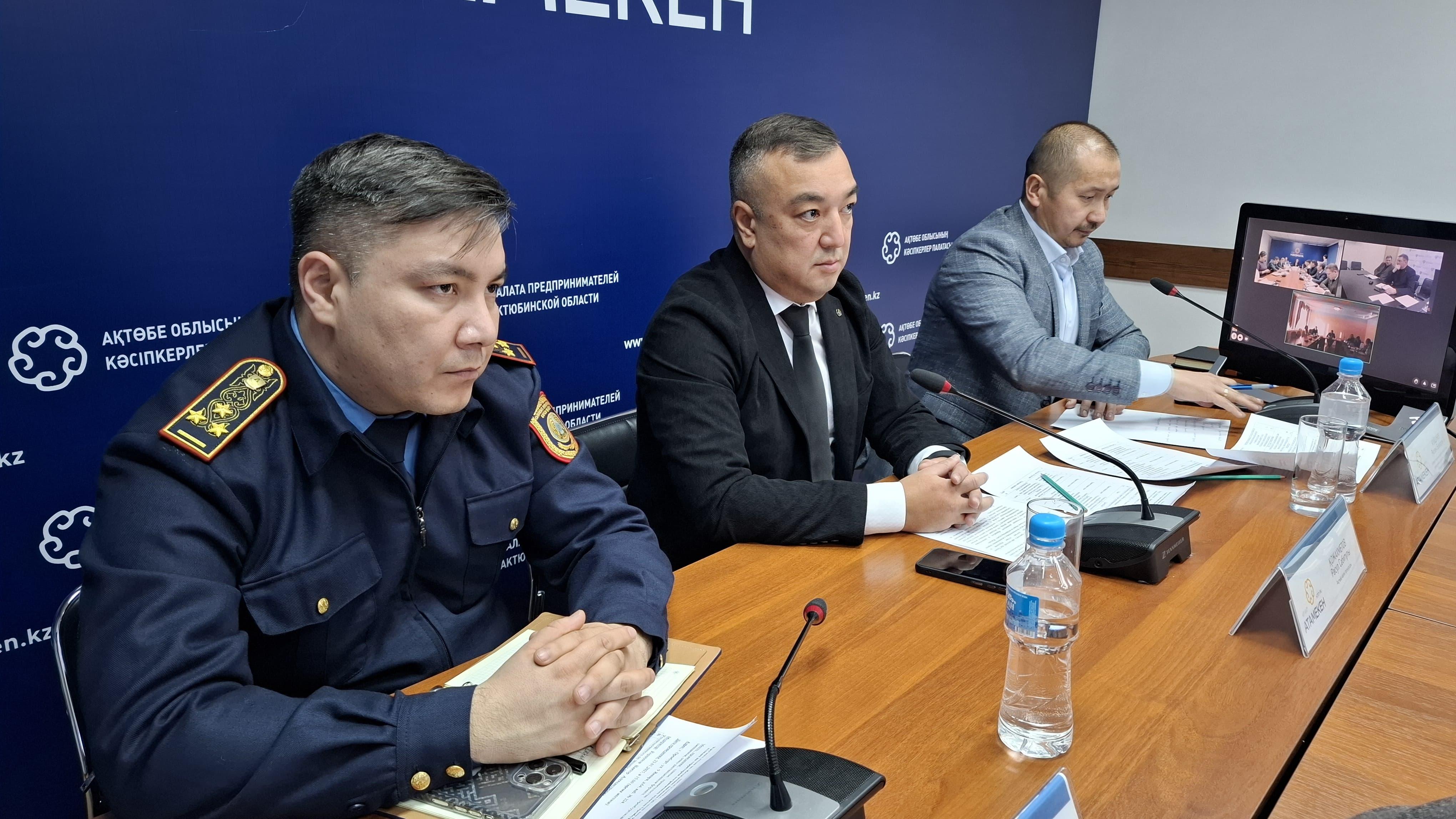Оренбургская сторона проявила интерес к проекту палаты предпринимателей Актюбинской области по внедрению QR-кода для бизнеса на пограничном пункте пропуска