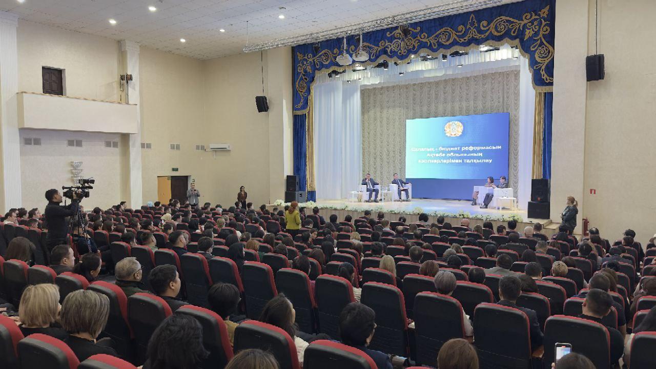 Представители Правительства обсудили поправки в Налоговый кодекс с бизнесом Актюбинской области