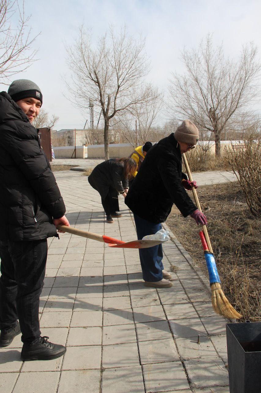 Палата предпринимателей области Ұлытау поддерживает акцию «Таза Казахстан»