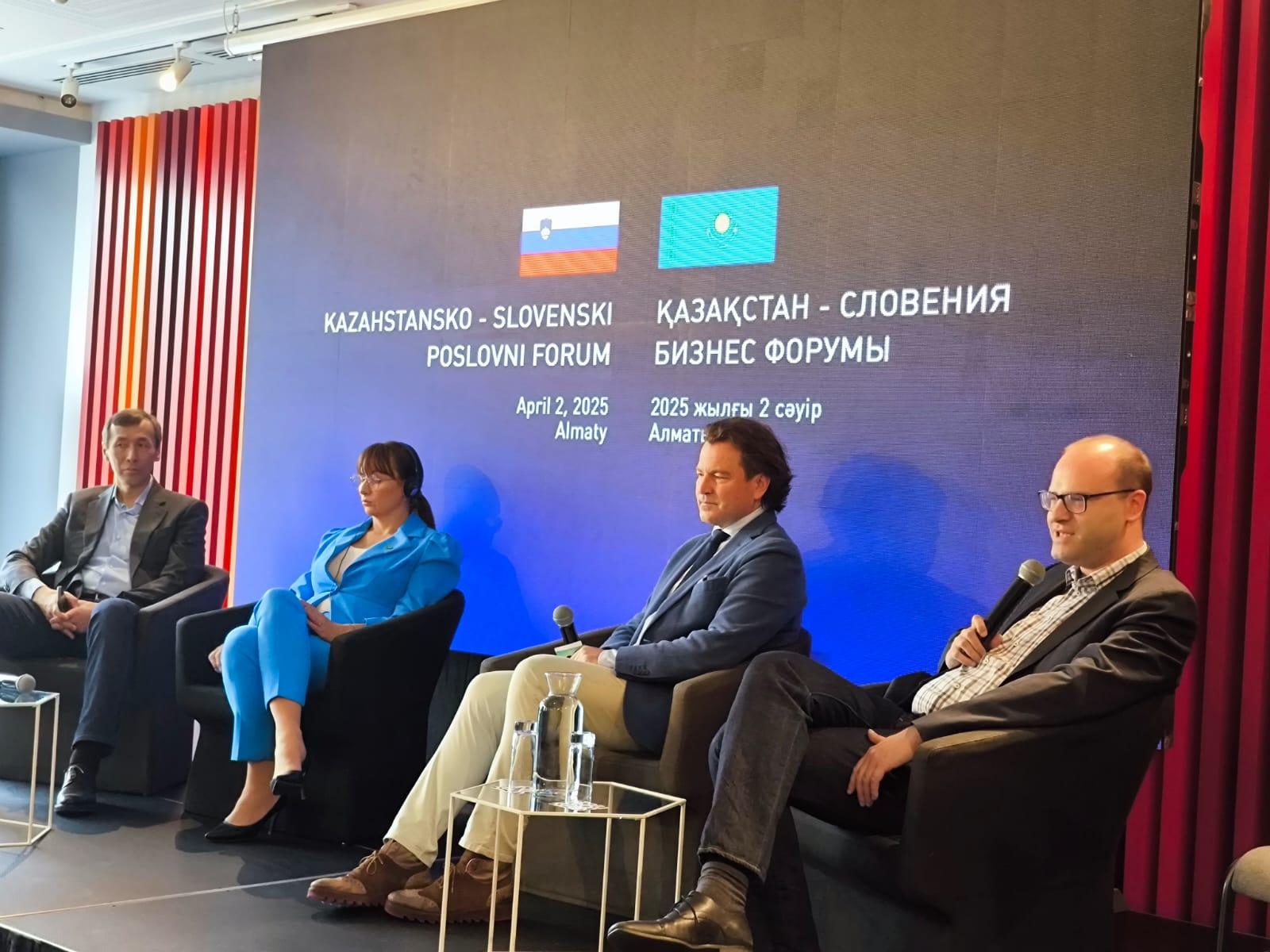 В Алматы состоялся Казахстанско-Словенский бизнес-форум