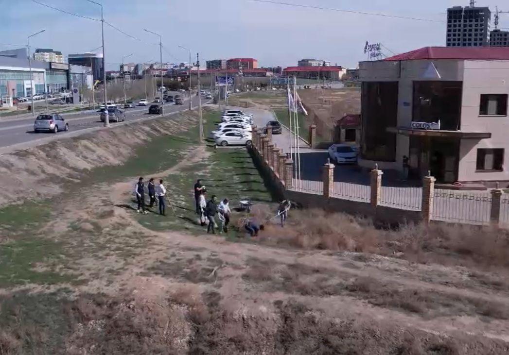 Палата предпринимателей Атырауской области приняла участие в республиканской акции «Таза Қазақстан»