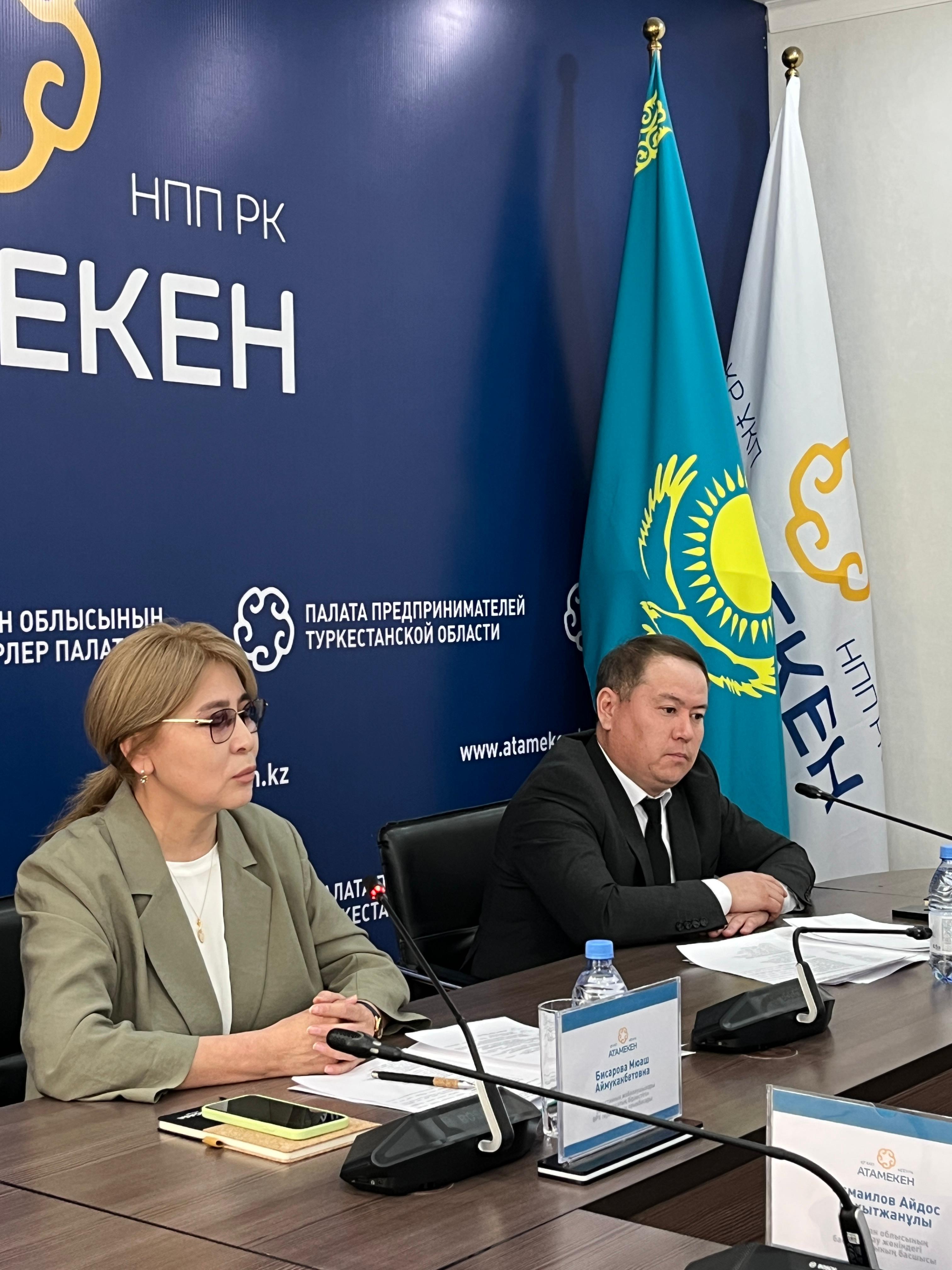 Түркістанда жобалаушылармен ашық кездесу өтті