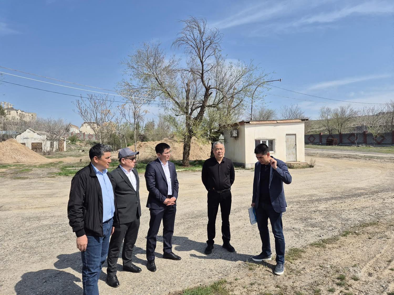 Түркістан облысы кәсіпкерлер палатасының өкілдері Кентау кәсіпорындарын аралады