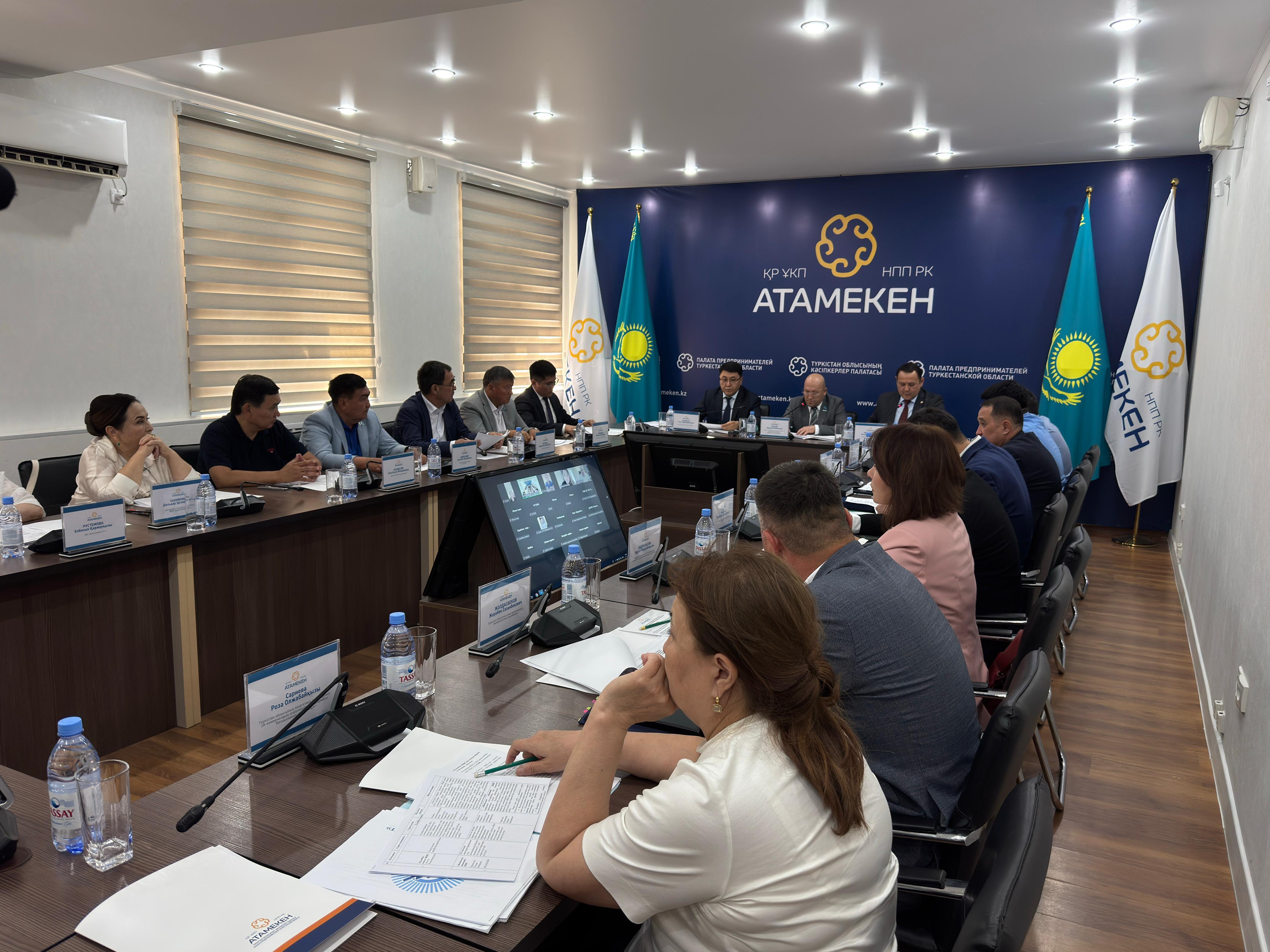Түлкібас кәсіпкерлерін алаңдатқан басты мәселелер: газ тапшылығы, субсидиялау, инфрақұрылым