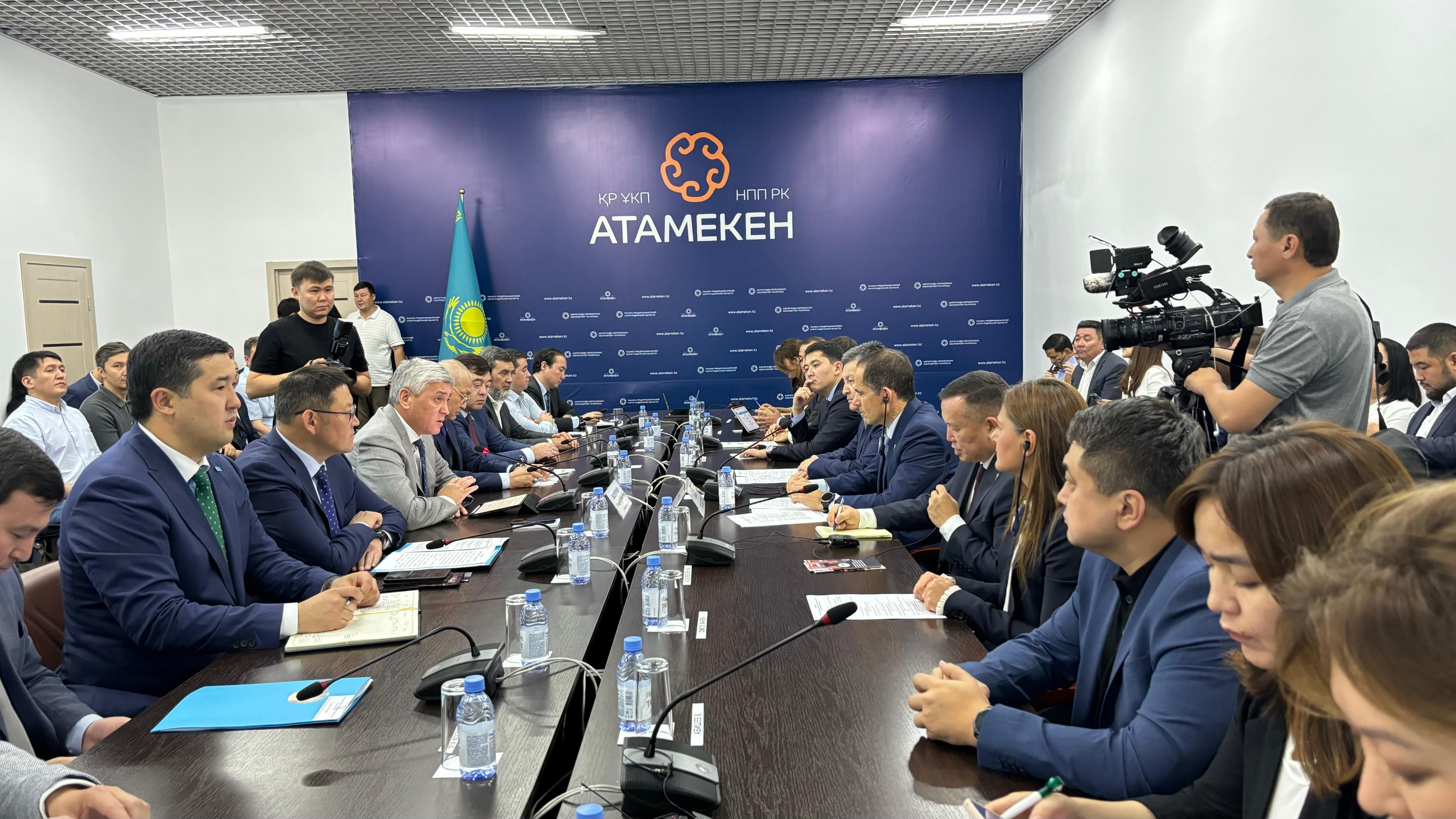 В Карагандинской области обсудили развитие сотрудничества с North Caspian Operating Company N.V.