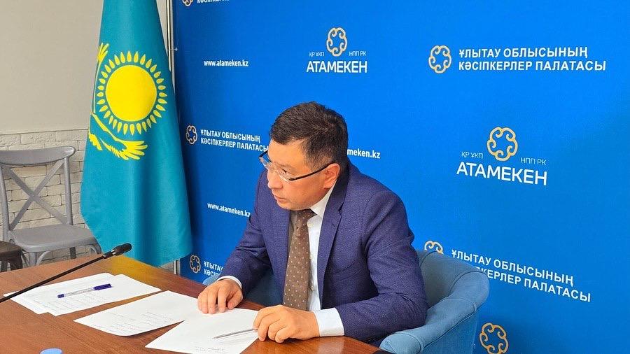 В Палате предпринимателей области Ұлытау состоялся личный приём предпринимателей по правовым вопросам