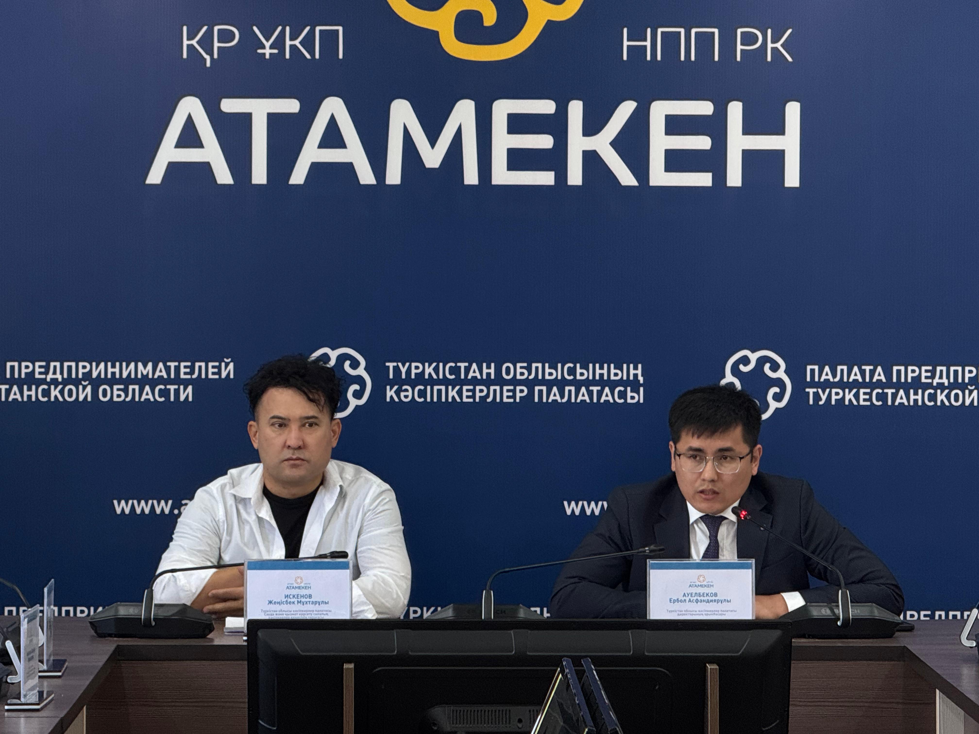 Электр тарифі, қауіпсіздік, санитария: Түркістанда кәсіпкерлер өзекті мәселелерді көтерді