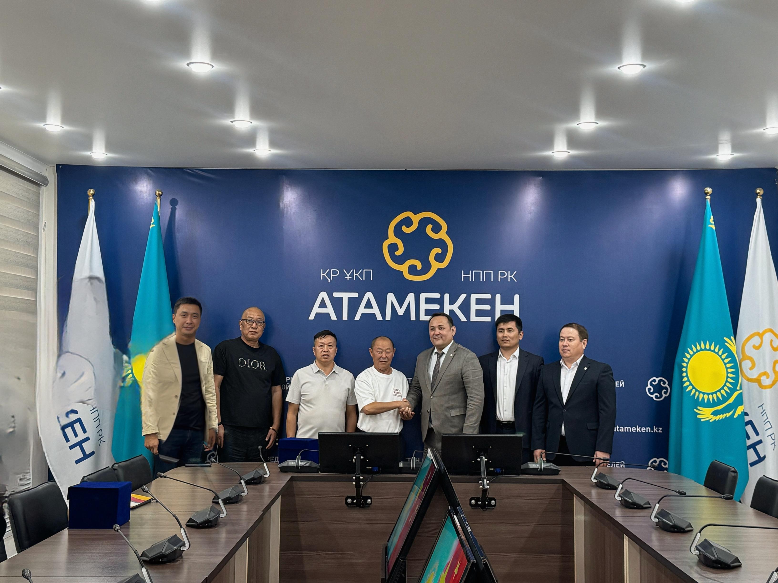Түркістанда қытайлық компаниямен ынтымақтастық мүмкіндіктері талқыланды 
