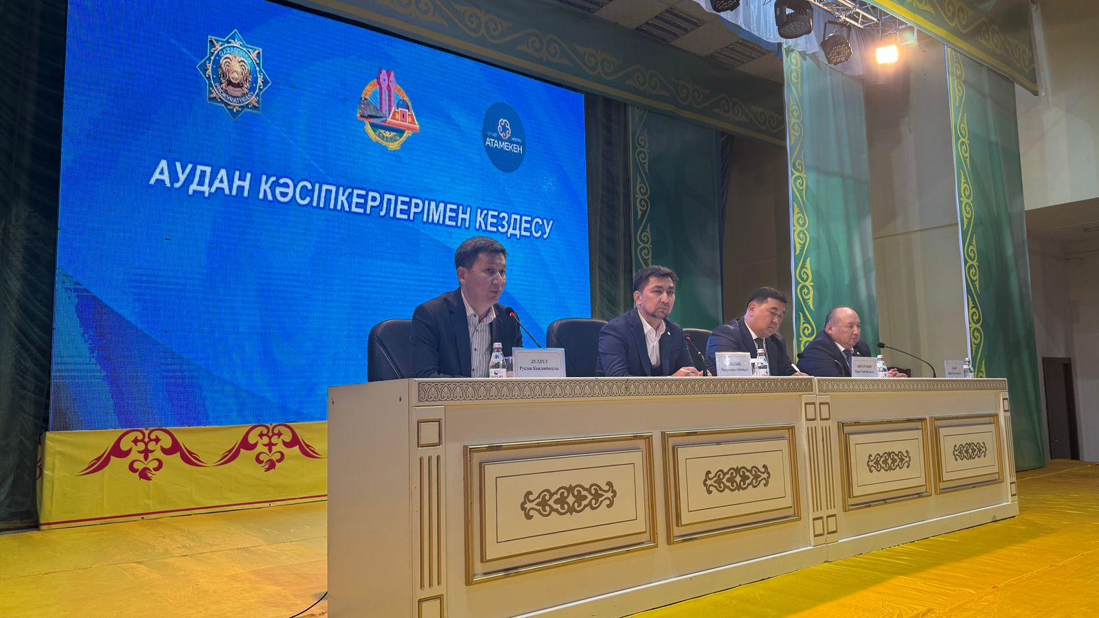 В Казалинском районе Кызылординской области состоялась встреча с предпринимателями