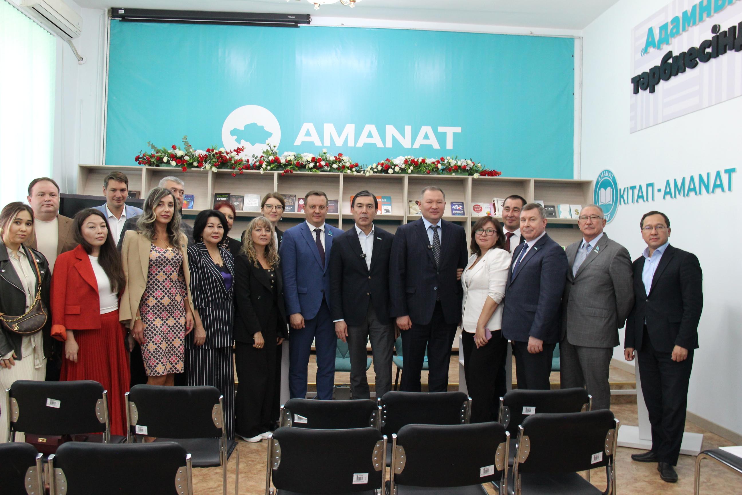 Диалог бизнеса и партии «Аманат» в Восточном Казахстане: налоги, социальное предпринимательство и занятость