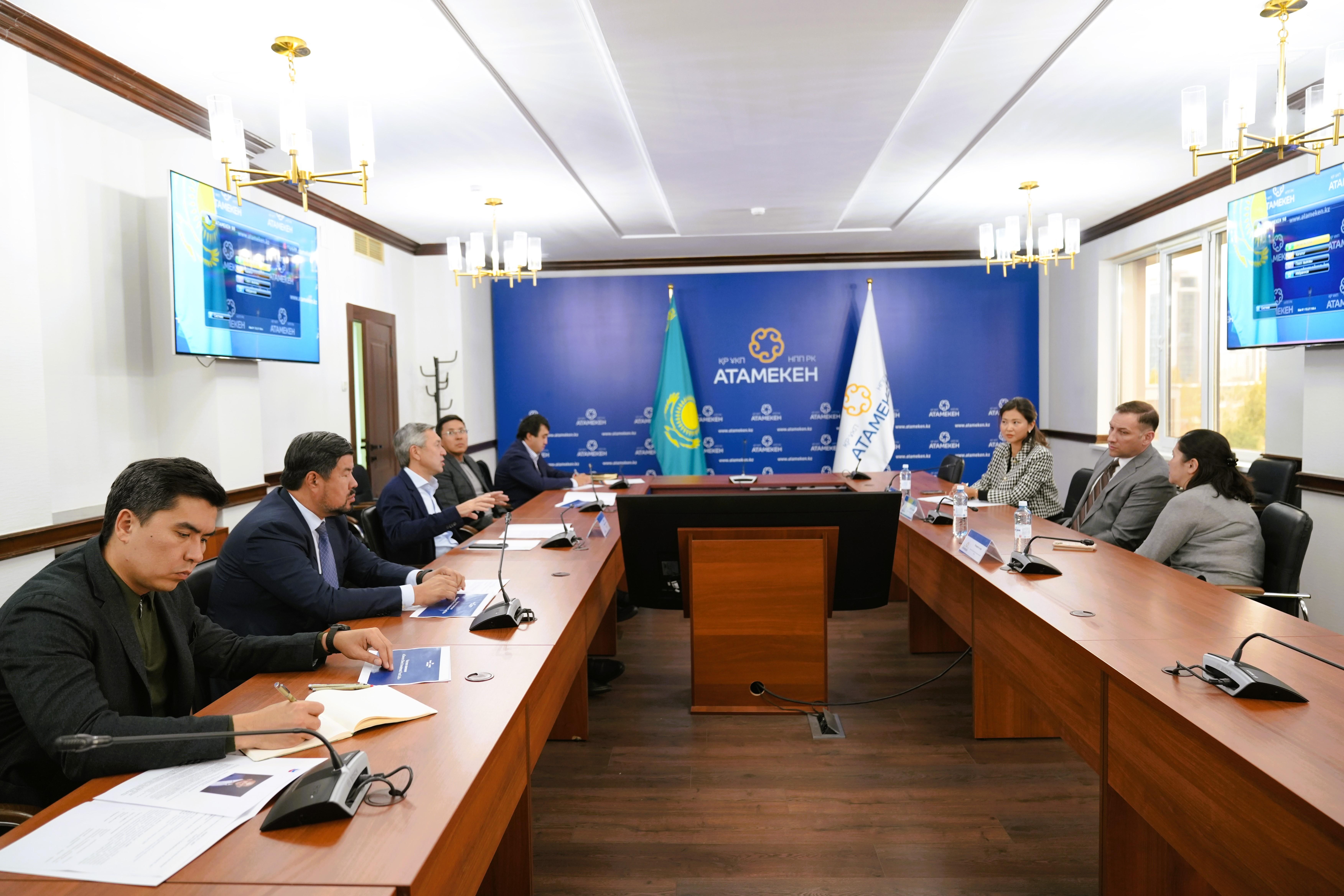 Новые приоритеты для инвестиций в Казахстане обсудили «Атамекен» и Chevron