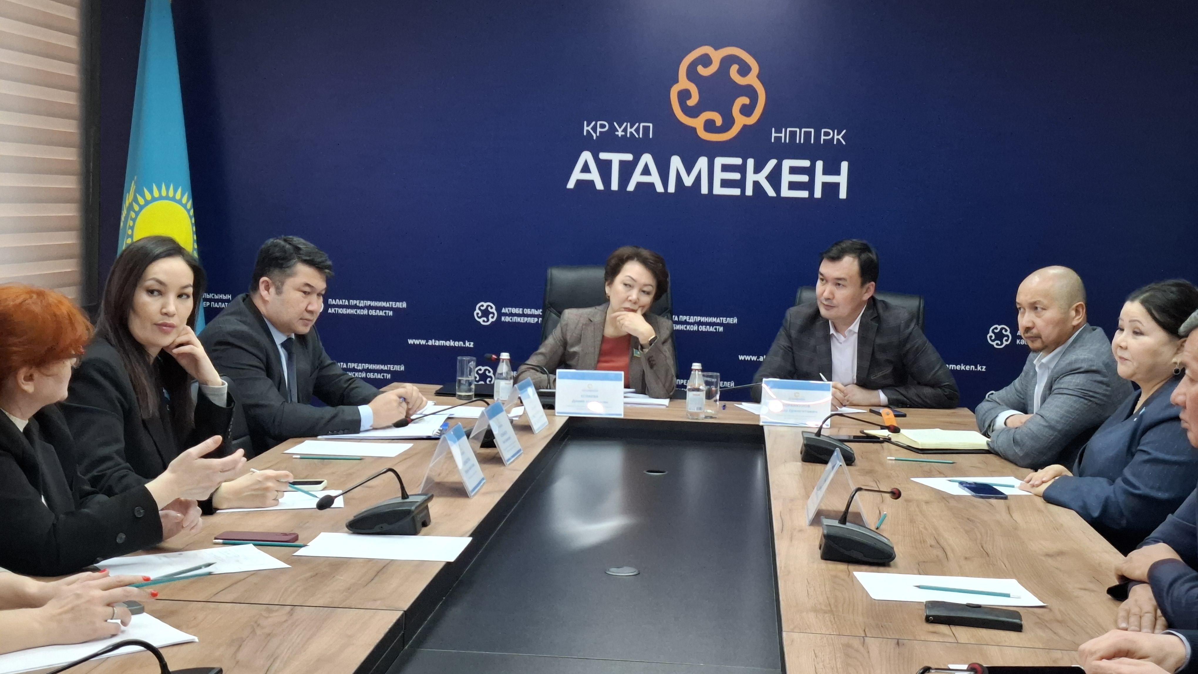 Бизнес Актюбинской области обозначил системные проблемы и предложения на встрече с вице-спикером Мажилиса