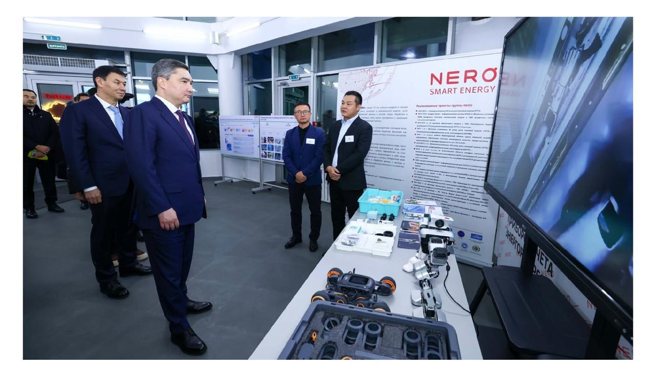 NERO Group приняла участие в рабочей поездке Премьер-министра Республики Казахстан Олжаса Бектенова в СЭЗ «Парк инновационных технологий «Алатау»